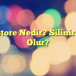 Msgstore Nedir? Silinirse Ne Olur?